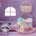 Japan Sanrio Original Miniature Dollhouse - Kuromi - 7