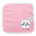 Japan Chiikawa Embroidery Mini Towel - Crying / Pink - 1