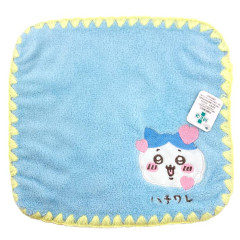 Japan Chiikawa Embroidery Mini Towel - Hachiware / Blue