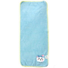 Japan Chiikawa Embroidery Face Towel - Hachiware / Blue