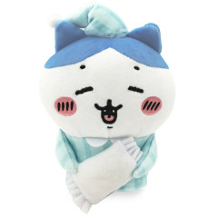 Japan Chiikawa Chubby Potetama Plush Toy - Hachiware / Good Night Pajamas