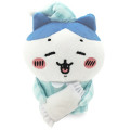 Japan Chiikawa Chubby Potetama Plush Toy - Hachiware / Good Night Pajamas - 1