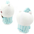 Japan Chiikawa Chubby Potetama Plush Toy - Holding Bear / Good Night Pajamas - 3