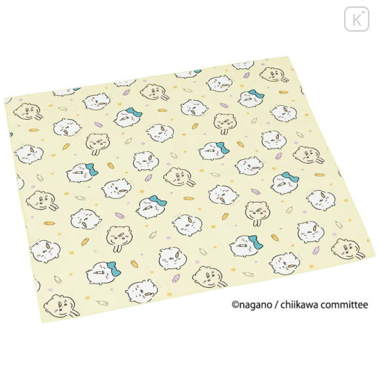 Japan Chiikawa Bento Lunch Cloth - Hachiware / Light Yellow - 1