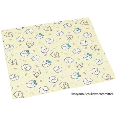 Japan Chiikawa Bento Lunch Cloth - Hachiware / Light Yellow