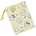 Japan Chiikawa Drawstring Bag - Hachiware / Rabbit / Light Yellow - 2