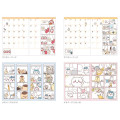 Japan Chiikawa B6 Monthly Schedule Book - 2024 : Light Pink Comic - 2
