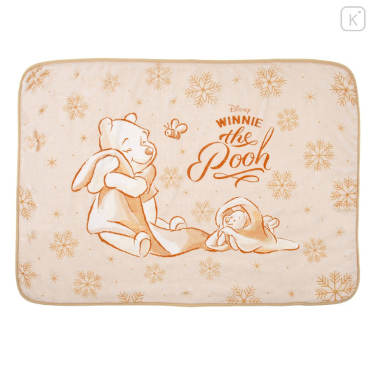 Japan Disney Store Blanket - Pooh & Piglet : Winter Look - 1