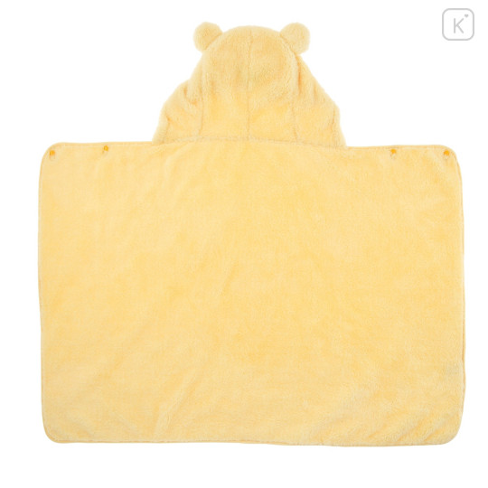 Japan Disney Store Hooded Blanket - Pooh : Enjoy Winter - 4