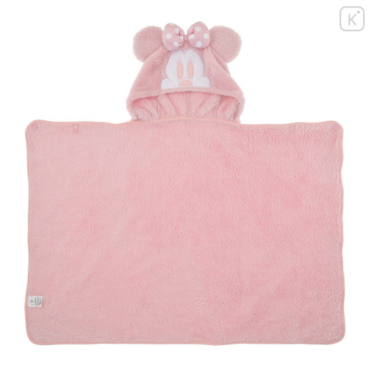Japan Disney Store Hooded Blanket - Minnie : Enjoy Winter - 2