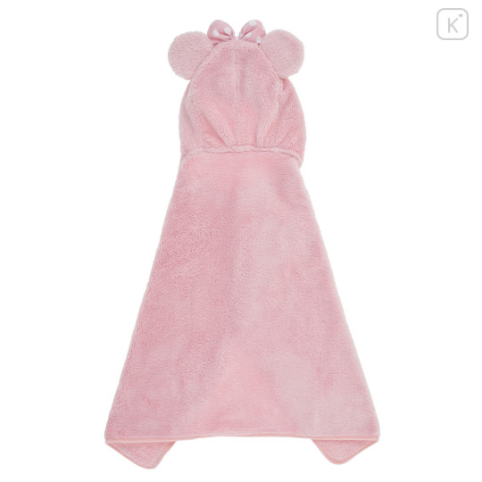 Japan Disney Store Hooded Blanket - Minnie : Enjoy Winter - 3