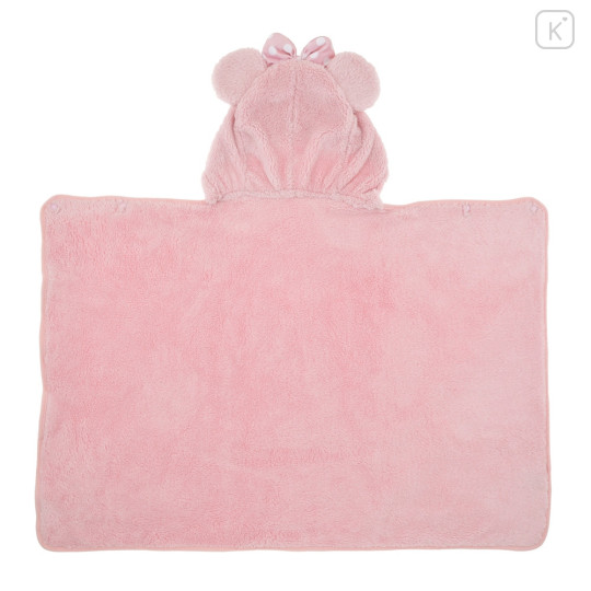 Japan Disney Store Hooded Blanket - Minnie : Enjoy Winter - 4