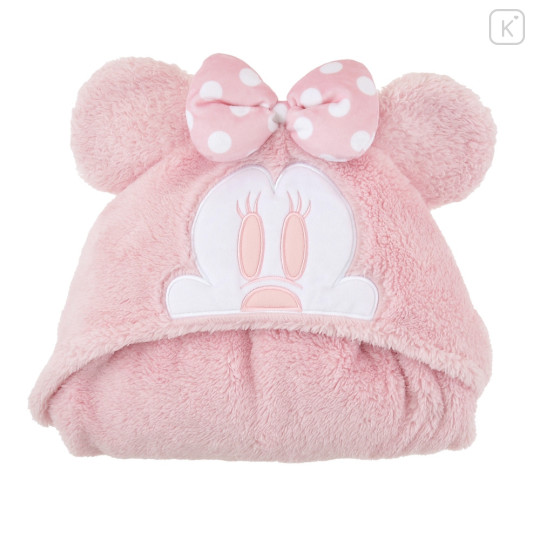 Japan Disney Store Hooded Blanket - Minnie : Enjoy Winter - 5