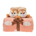 Japan Disney Store Blanket with Plush - Chip & Dale - 1