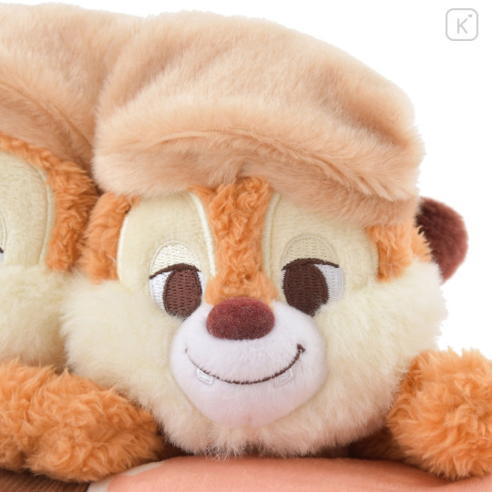 Japan Disney Store Blanket with Plush - Chip & Dale - 6