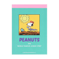 Japan Peanuts Mini Notepad - Snoopy / Retro Green - 2