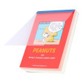 Japan Peanuts Mini Notepad - Snoopy / Retro Red - 4