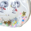 Japan Peanuts Round Pouch & Tissue Case - Snoopy / Astro White - 4
