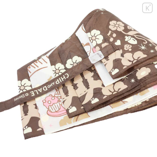 Japan Disney Folding Umbrella - Chip & Dale / Flora - 3