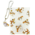 Japan Mofusand Multi Clear Pouch with Carabiner - Cat : Fox - 1