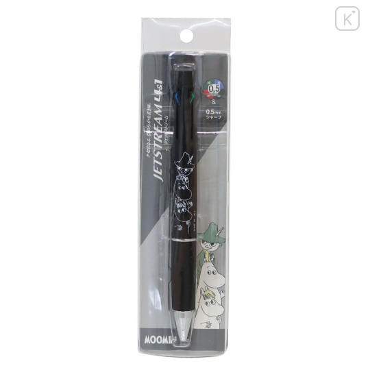 Japan Moomin Jetstream 4&1 Multi Pen + Mechanical Pencil - Friends - 5