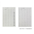Japan Zebra Sarasa Clip Gel Pen 47 Color Set - 20th Anniversary - 6