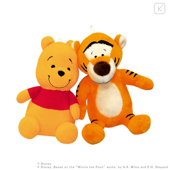 Japan Disney Pair Plush - Pooh & Tigger - 1