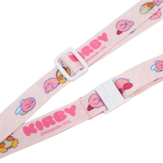 Japan Kirby Lanyard Neck Strap & Shoulder Strap - Kirby & Waddle Dee / Sleepy - 2