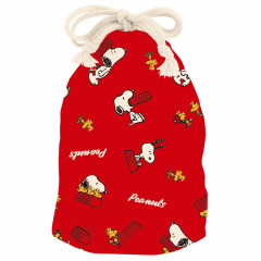 Japan Peanuts Bento Lunch Bag - Food Time / Red B