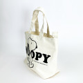 Japan Peanuts Zipper Mini Tote Bag - Snoopy / Classic - 6