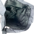 Japan Peanuts Zipper Tote Bag - Snoopy / Black - 3