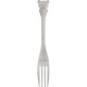 Japan San-X Stainless Steel Fork (M) - Rilakkuma