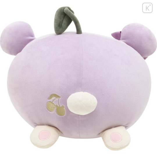 Japan San-X Super Mochimochi Daifuku Cushion - Korilakkuma : Cherry - 2
