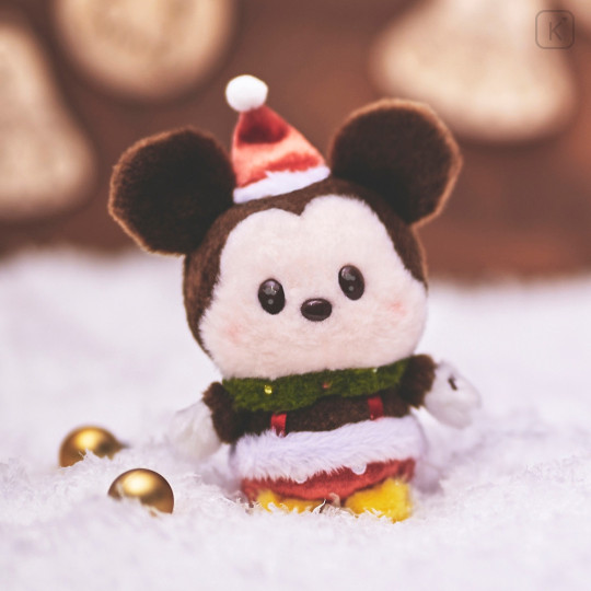 Japan Disney Store Urupocha-chan Plush - Mickey Mouse : Christmas 2023 - 1