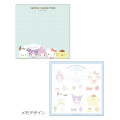 Japan Sanrio Square Memo & Sticker - Characters / Favourite - 2