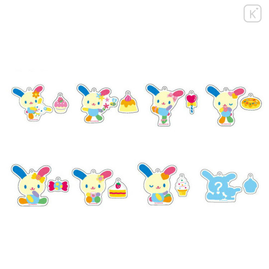 Japan Sanrio Acrylic Keychain - Usahana : Random Type Blind Box - 1