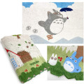 Japan Ghibli Embroidery Bath Towel - My Neighbor Totoro / Walk In Sky - 2