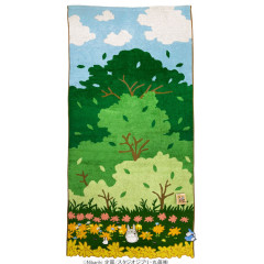Japan Ghibli Embroidery Bath Towel - My Neighbor Totoro / Forest