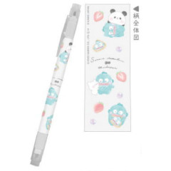Japan Sanrio × Mochimochi Panda Twin Marker - Hangyodon / Gray