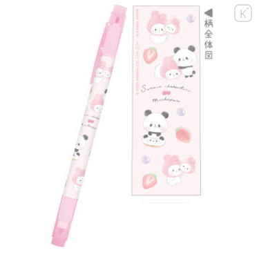 Japan Sanrio × Mochimochi Panda Twin Marker - My Melody / Pink - 1