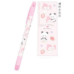 Japan Sanrio × Mochimochi Panda Twin Marker - My Melody / Pink