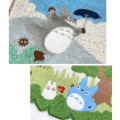 Japan Ghibli Embroidery Wash Towel - My Neighbor Totoro / Walk In Sky - 2