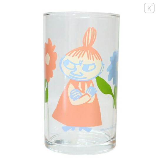 Japan Moomin Mini Glass Tumbler - Little My - 1