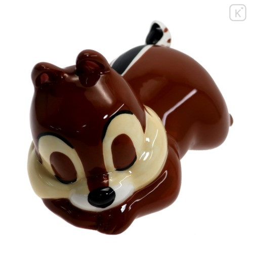 Japan Disney Coin Bank Figure - Chip : Good Night - 2