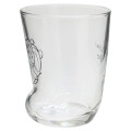 Japan Disney Mini Glass Tumbler - Pooh : Butt - 2
