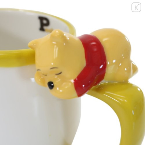 Japan Disney Ceramic Mug - Pooh / Sleeping - 3