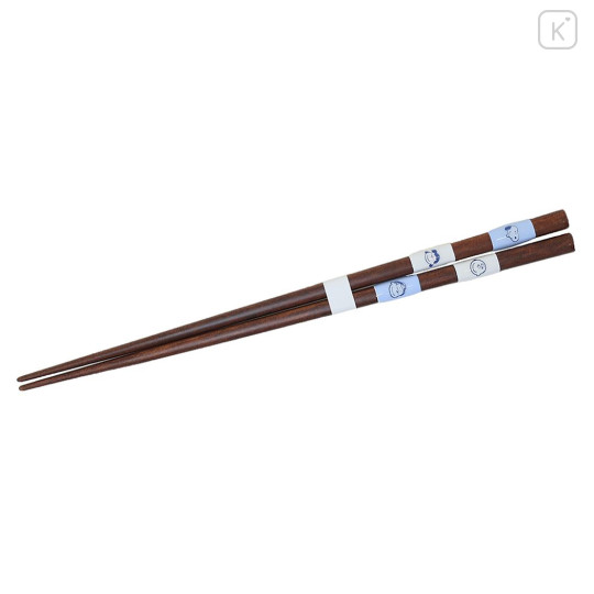 Japan Peanuts Wood Chopsticks 23cm - Snoopy / Blue - 1