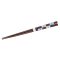 Japan Peanuts Wood Chopsticks 23cm - Snoopy / Blue - 1