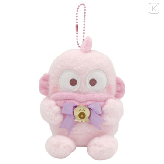 Japan Sanrio Ball Chain Mini Plush - Hangyodon / Pink Bithday - 1