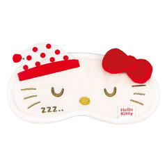 Japan Sanrio Eye Mask - Hello Kitty / Sleep Face